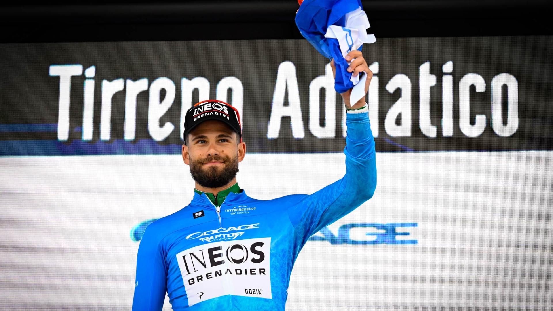 Ganna v úvodní časovce Tirrena Adriatica deklasoval všechny soupeře a je celkovým lídrem!